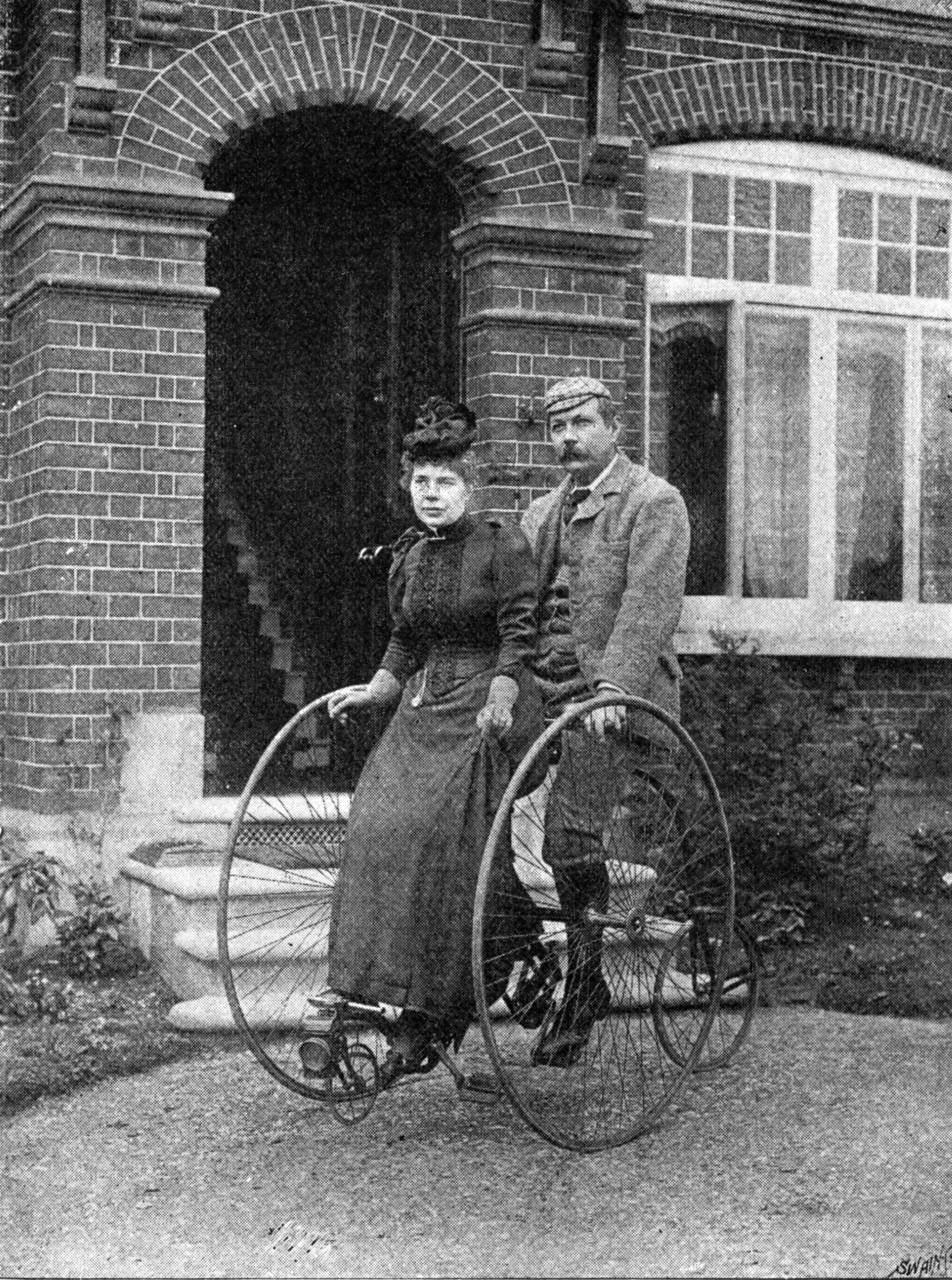 Артур Конан Дойл и его жена. 1892
